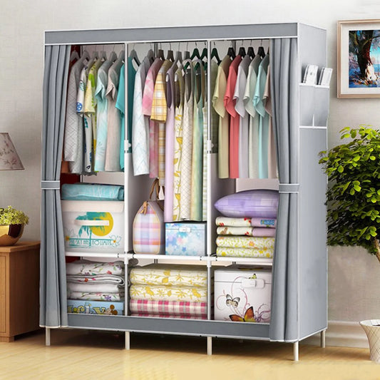 Portable Closet Storage Organizer for Clothes and Shoes